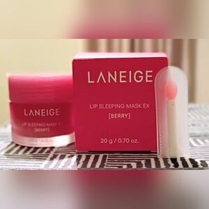 Laneige Lip Sleeping Mask Berry 20g / 0.7 oz Overnight Lip Treatment In Box